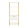 Estante 5 Prateleiras 1 `Porta Off White Freijó 73x32x185 cm Dalla Costa