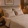 Kit 4 Fronhas Travesseiro Brisa 50x70cm Lyor Toque 200 Fios Bege com Abas Cama Quarto Enxoval