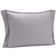 Fronha Travesseiro 50x70cm Brisa Lyor 200 Fios Cinza Listrada Com Abas Poliester Avulsa