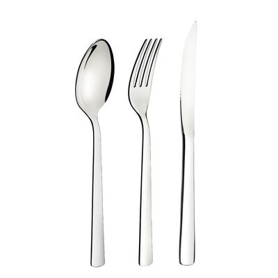 Faqueiro Tramontina Oslo Aço Inox com Facas para Churrasco 24 Peças