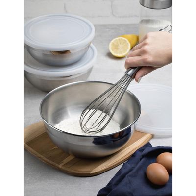 Pote Tramontina Freezinox Aço Inox Tampa Plástica 25 cm 4,2 L