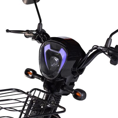 Bicicleta Scooter Elétrica WeHawk Basket WX-03 600W 48V 12Ah - Preto
