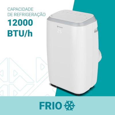 Ar-Condicionado Prime Air Portátil 12000BTUs Frio PRIME12F0 127V