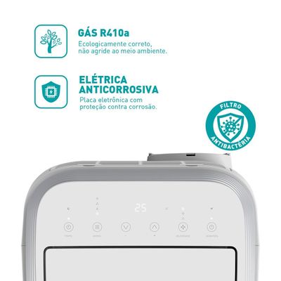 Ar-Condicionado Prime Air Portátil 12000BTUs Frio PRIME12F0 127V