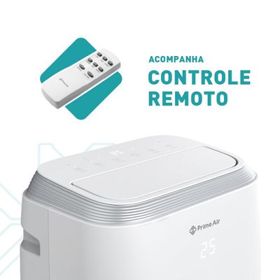 Ar-Condicionado Prime Air Portátil 12000BTUs Frio PRIME12F0 220V