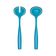TALHERES GUZZINI PARA SERVIR SALADA DOLCEVITA BIO PLÁSTICO 28CM AZUL TURQUESA 29730148