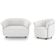 Sofá 2 Lugares 150cm E Poltrona Lykan Boucle Cru Z32 - Mpozenato