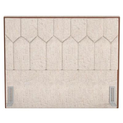 Cabeceira Cama Casal 140cm órion P02 Linho Cru - Mpozenato