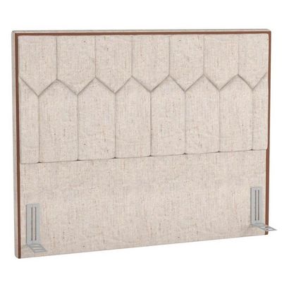 Cabeceira Cama Casal 140cm órion P02 Linho Cru - Mpozenato