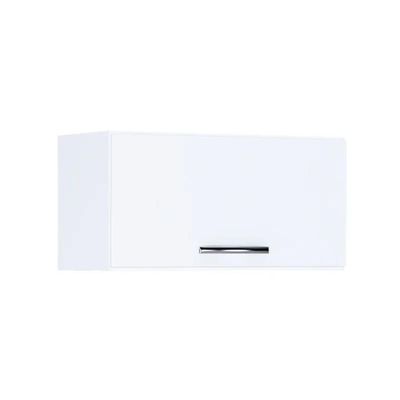 Armário Aéreo Geladeira 60 Cm Branco - Ajl Móveis