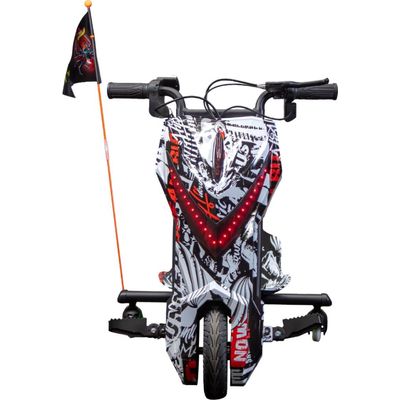Triciclo Elétrico WeHawk Drift WX-16 350W Bat Lítio 36V 4,4Ah - Branco