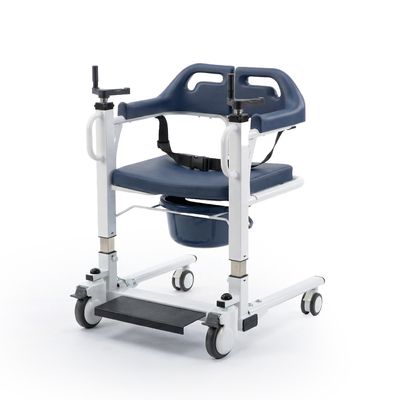 Cadeira de Transferência D80 Manual Dellamed unico / Branco e Azul