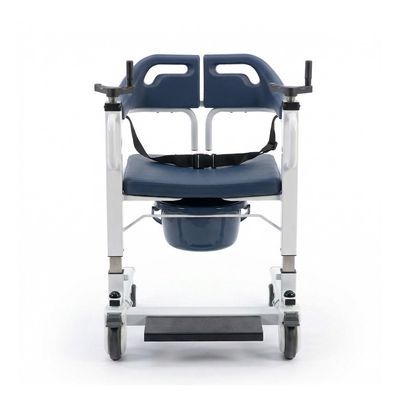 Cadeira de Transferência D80 Manual Dellamed unico / Branco e Azul