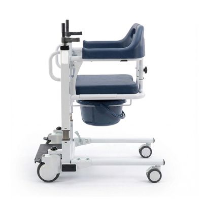 Cadeira de Transferência D80 Manual Dellamed unico / Branco e Azul