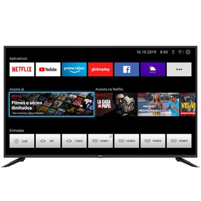 Smart TV 50” Philco 4K PTV50N10N5E Led Dolby Audio Bivolt