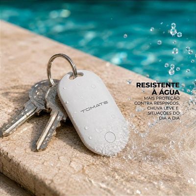 Smart Tag ST-01 Rastreador Bluetooth Compatível Apple Branco Tomate