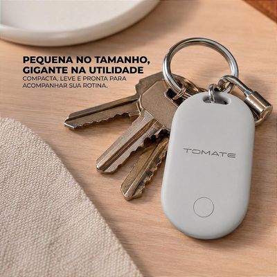 Smart Tag ST-01 Rastreador Bluetooth Compatível Apple Branco Tomate