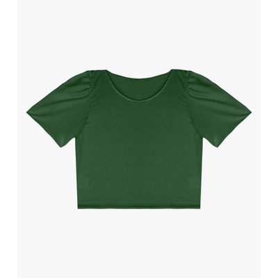 Blusa Feminina Em Malha Langui Infinita Cor Verde G / Verde