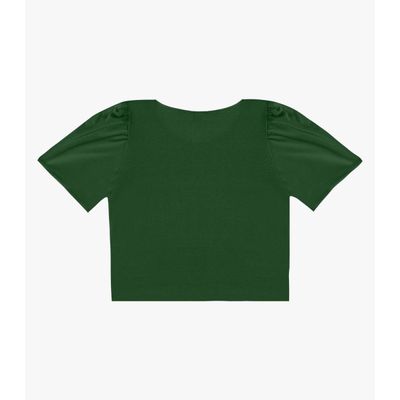 Blusa Feminina Em Malha Langui Infinita Cor Verde P / Verde
