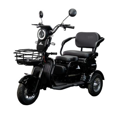 Triciclo Elétrico 3 Lugares WX-T03 Bateria de Lítio 800W 48V 20Ah