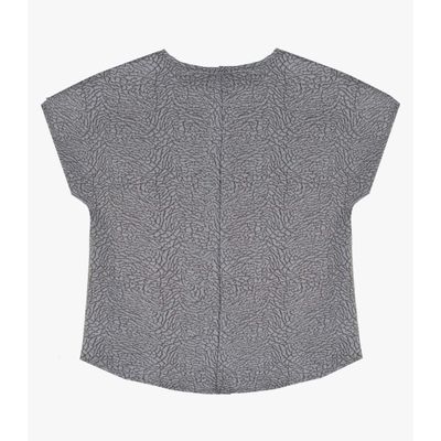 Blusa Feminina Em Malha Tapirus Infinita Cor Cinza P / Cinza