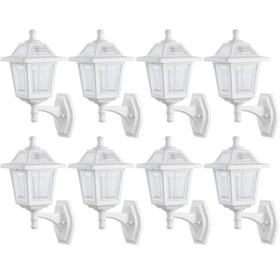 Kit 8 Arandelas Clássicas Parede Ravena E27 Dital Externas Jardins Garagens Fachadas Entradas