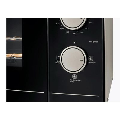 Forno Elétrico de Bancada Fischer Turbo 2.4 New 48 litros com Air Fryer 220V