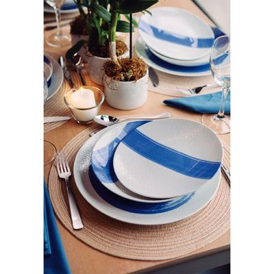 Aparelho de Jantar Tramontina Soho em Porcelana Decorada 30 Peças