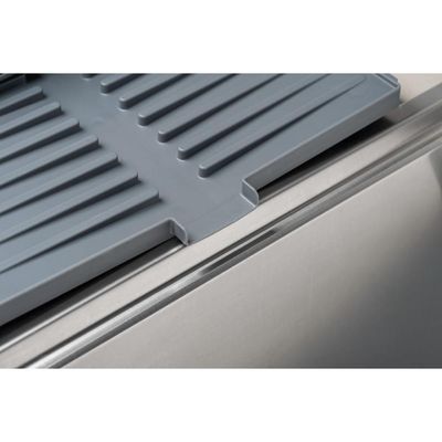 Escorredor de Louça Aço Inox e Polipropileno Grafite Marin