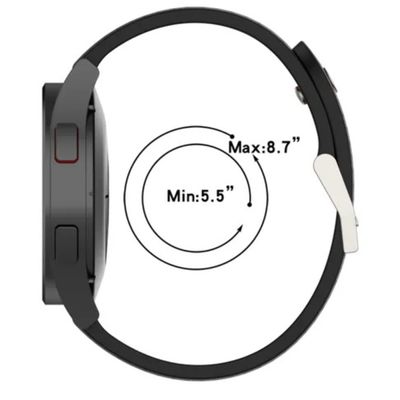Pulseira SmartWatch Preta Premium SAM Watch 5 Edition