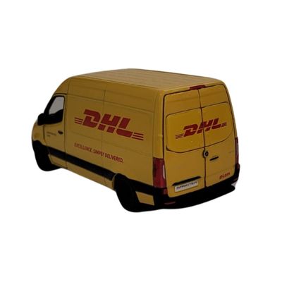 Miniatura Mercedes-Benz Sprinter DHL Edition 1:48 - Kinsmart