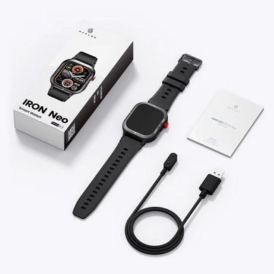 Smartwatch Haylou IRON Neo 1.95 Frequência Cardíaca Spo2 168h