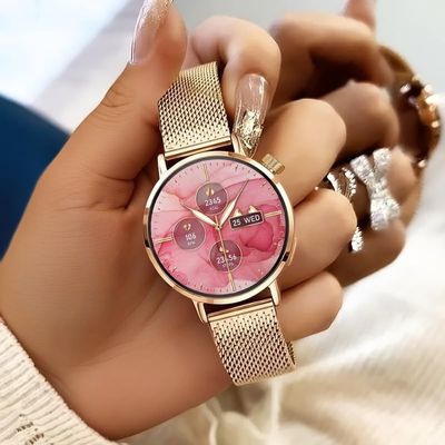 Smartwatch Relógio Touch 1.7" Resistente à Água IP67 Recebimento de Notificações