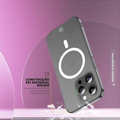 Capa para Smartphone Gshield Crystal Slim Magsafe para Iphone 13 Pro Transparente 1 Unidade