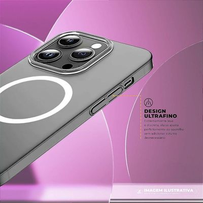 Capa para Smartphone Gshield Crystal Slim Magsafe para Iphone 13 Pro Transparente 1 Unidade