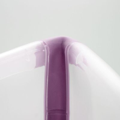Banheira Infantil Portátil Smart Dobrável 70L em Plástico com Válvula de Escoamento Antiderrapante