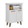 Balcão Arte Smart 1 Porta 2 Prateleiras MDP TAMANHO 60CM Branco