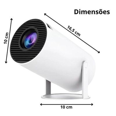 Smart Projetor Hy300 Mini Projetor Suporta 4k Portátil