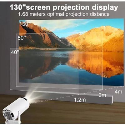 Smart Projetor Hy300 Mini Projetor Suporta 4k Portátil