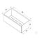 Escorredor Profundo Tramontina em Aço Inox Scotch Brite para uso no Canal Organizador 30 x 15 cm