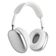 Headphone Bluetooth prata para smart tv e alta praticidade