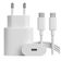 Carregador Tipo C Rápido Turbo USB para Smartphone Tablet