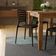 Conjunto Mesa Madeira Maciça Marin Brasil 4 Cadeiras Sofia Preta Tramontina