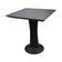 Mesa 4 Lugares Netuno 70cm em Polipropileno Preto Acrilys