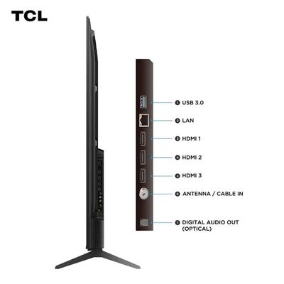 TV T6C QLED 55 Polegadas Advanced 4K TCL Preto / Bivolt