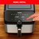 Fritadeira Elétrica Sem Óleo Air Fryer Arno AFD7 7,5L Mega Digital Inox com Preto / 220V