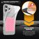 Kit Capa Crystal Slim para iphone 17 Air +  Ventosa - Rosa - Gshield