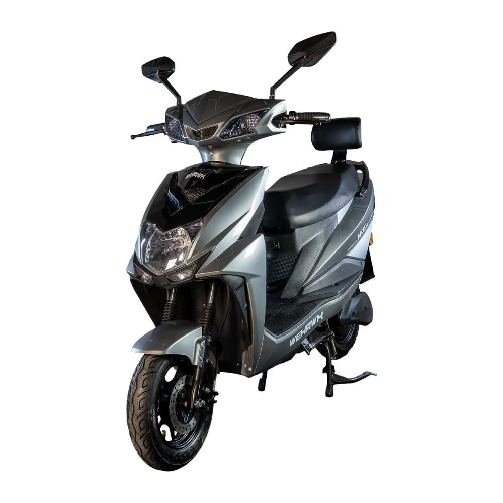 Bicicleta Scooter Elétrica WX-35 WeHawk 1000W 60V 20Ah Bateria de Lítio - Prata