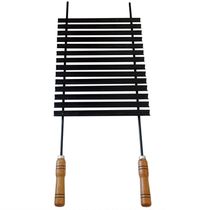 Grelha Esmaltada Para Churrasco Parrilla Peixe Frango Carne