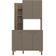Cozinha Compacta Bartira Safira 107,5cm 5 Portas e 1 Gaveta Nude